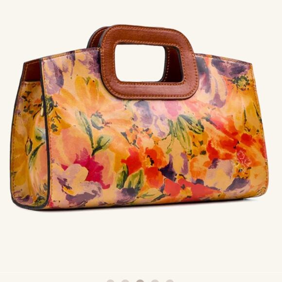 Patricia Nash Rainbow Top Handle Crossbody Bag Rainforest New With Dustbag New - Picture 4 of 15
